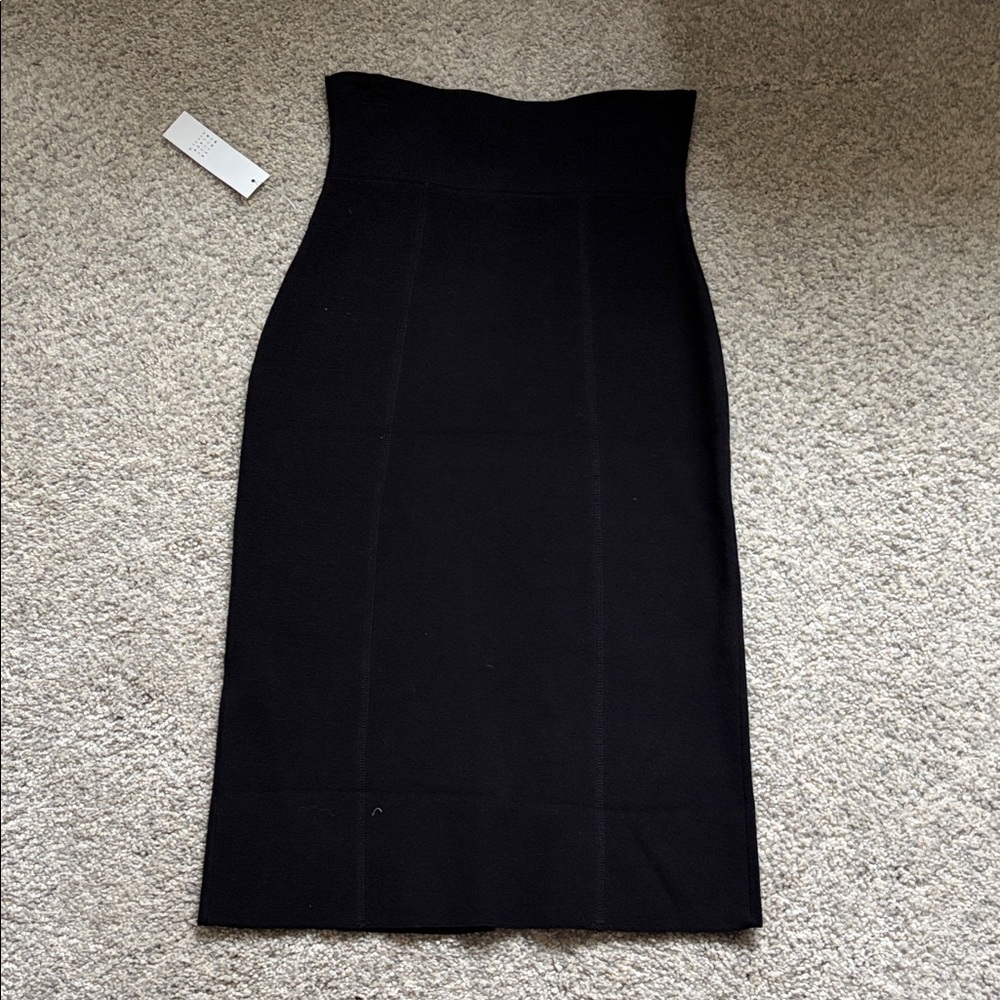 White House Black Market High-Waist Button-Front Pencil Skirt XXS - Picture 5 of 9
